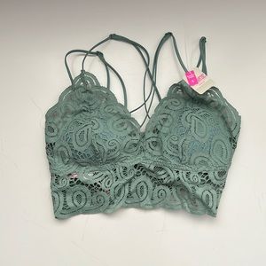 Pink Victoria Secret, Longline Lace Bralette